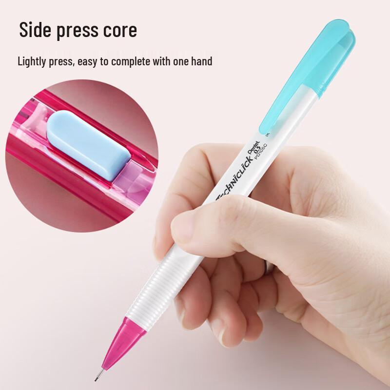 Механический карандаш Pentel PD105C 0.5 мм с боковым кликером и ластиком