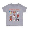 2026 Summer Hello Kitty and Friends Winter Afternoon Tea Theme 100 Cotton Printed Oversize Tshirt Adult Parentchild Top