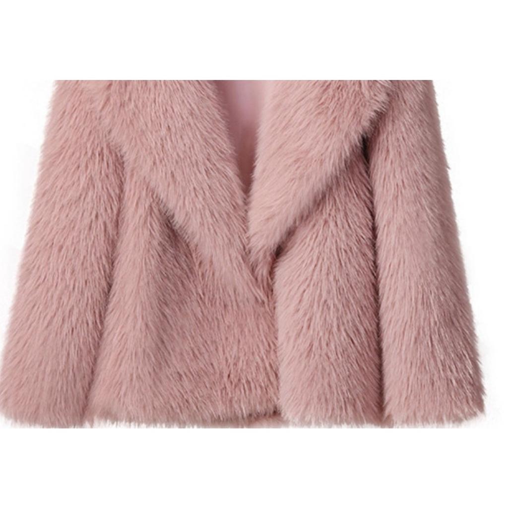 Fur Big Collar Synthetic Fur Coat Short Fashion Imitation Fox Fur Coat Fluffy Plush Women's Clothing