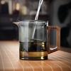 Quandu Thickened Glass Tea Infuser Separation Cup