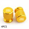 Car Wheel Tire Valve Caps Tyre Stem Covers Airdust Waterproof For Honda Mugen CB400 CB650F CBF CBR250RR CRF SH300 NC750 AQVBN1