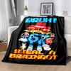 1pc Blanket SIX SEVEN Print Design, Lightweight Blanket for Sofa, Bed- Soft &Warm, Gift for All Seasons like Christmas, Halloween