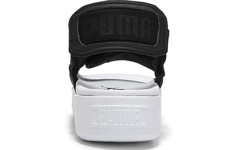 Puma Платформа Шлепанцы Ylm 19 'Черный Белый' Женские 369424-01