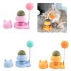 Cat Catmint Ball with Rolling Tumbler Toy Funny Cat Scratching Toy Interactive Cat Toy Indoor Kitten Toy for Cats
