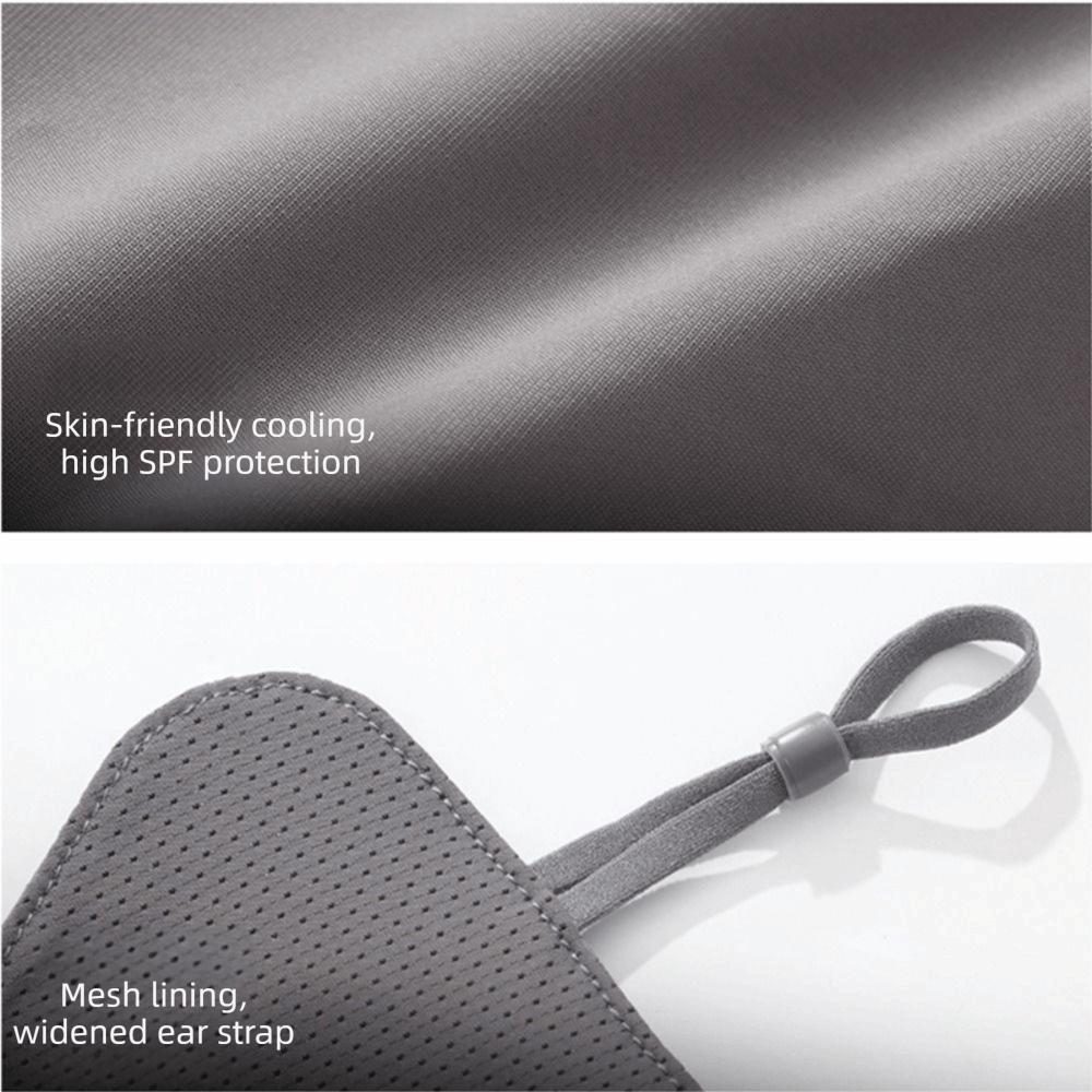 Breathable Sunscreen Mask Neck Anti UV Face Gini Mask Elastic Face Cover  Cycling