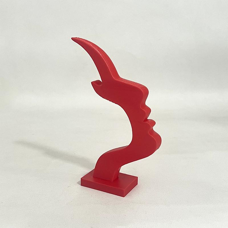 Подставка для очков Подставка для очков Форма бара Человеческое лицо сбоку Интересные Простые Подставка для очков Украшения