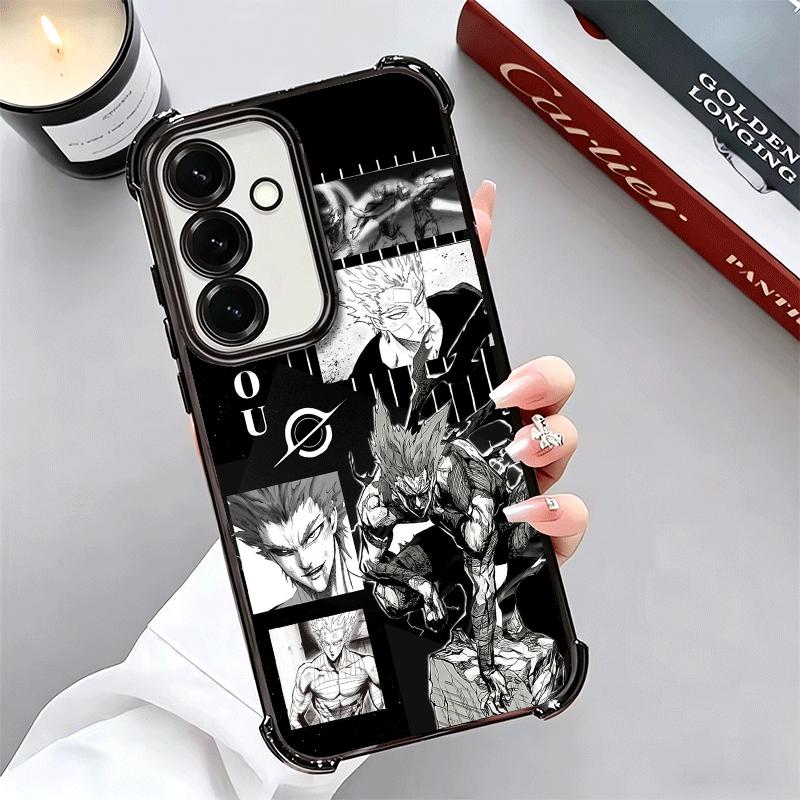 Мягкий чехол для телефона One P-Punch-Man Garou для Samsung A17 A27 A07 A37 A57 A16 A56 A15 A55 A14 A54 A13 A53 A26 A36 A25 A35 A24 A34 A