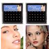 24 Pieces/Pack Nose Ring Set Women Girl Rhinestone Stainless Surgical Steel Piercing Crystal Nose Stud Lot Body Jewelry