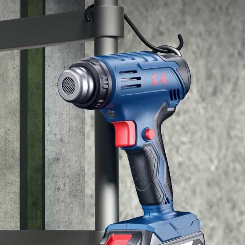 Dongcheng аккумуляторный тепловой пистолет DCQB550 литиевый аккумулятор удобный небольшой пистолет для выпечки беспроводной пластиковый сварочный пистолет электрический для выпечки