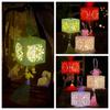 Chinese Style DIY Mid-Autumn Lantern With LED Light Handmade Lanterns   Party Decor