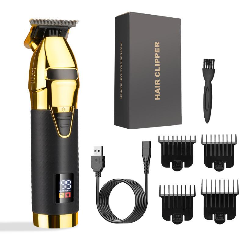 Zero Gaped Professional Hair Trimmer For Men Hair Clipper Electric Pro Barber Rechargeable HairCut Machine