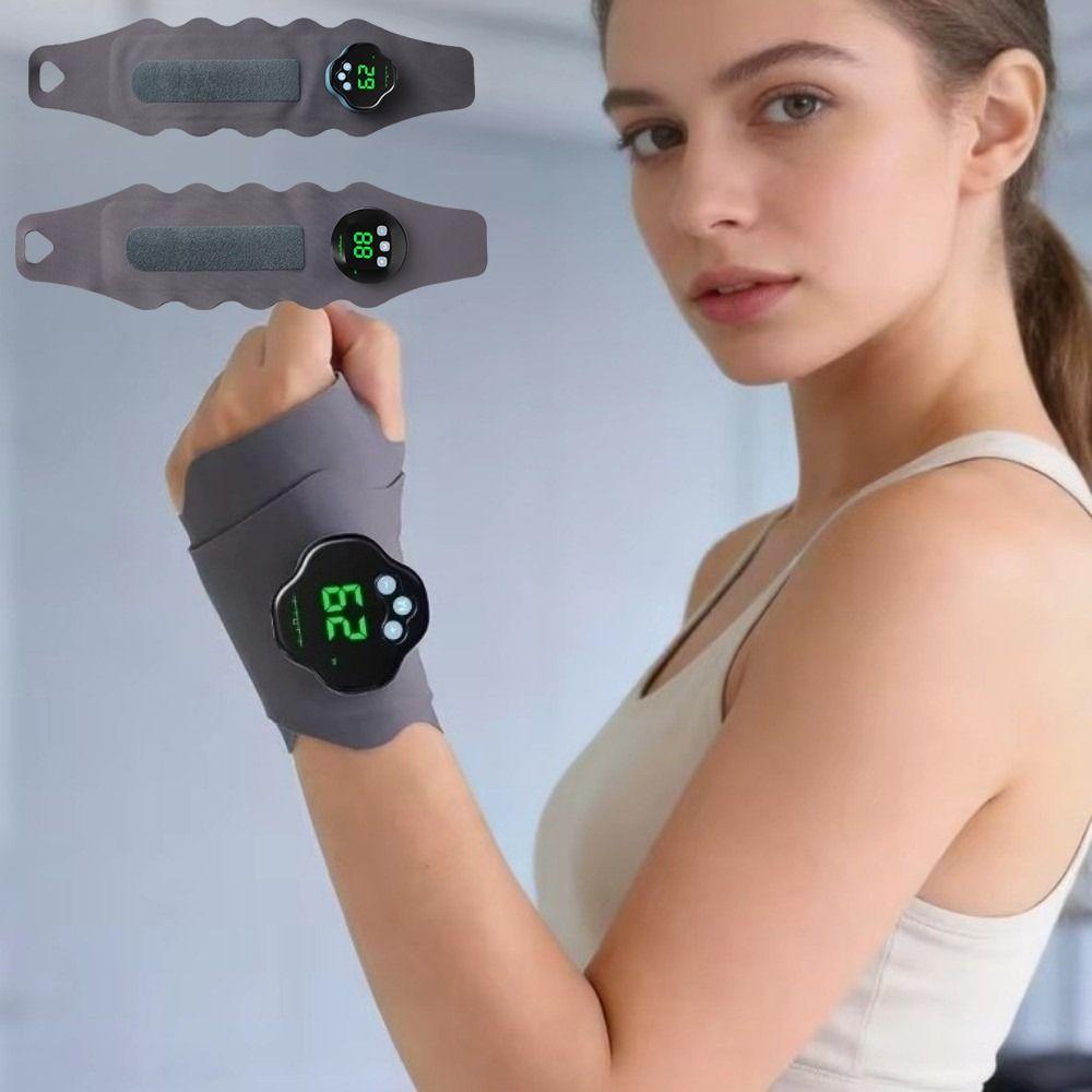 Cordless Hand Massage Protector Vibration Wrist Support Brace EMS Wrist Massager  Carpal Tunnel