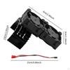 RC Car Motor Cooling Fan Aluminum Alloy Accessory Direct Replaces Spare Parts