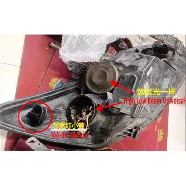 Для Ford Focus 2009-2012 2012-2014 пылезащитный чехол для фар, уплотнительная водонепроницаемая пылезащитная крышка для фар, накладка