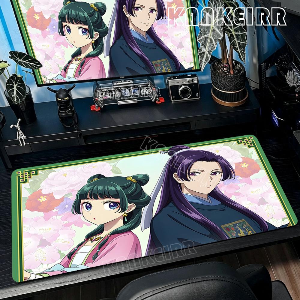 Xxl Cute Anime Apothecary Diaries Mousepad Large Rubber Mouse Pad Lock Edges Mats Durable Laptop Hd Printing Gaming Desk Mat