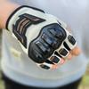Anti-Slip Half Finger Gloves Wear Resistant Bicycle Gloves Motorcycle Gloves  Electric Bike