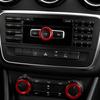 Car Styling For Mercedes Benz A B C E Class GLK GLA CLA GLE ML GL AMG Air Conditioning Volume Knob Decoration Cover Sticker