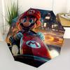 Автоматический ветрозащитный зонт Mario Kart, Портативный компактный 3-складной зонт для мужчин и женщин, Идеальный подарок на день рождения, Рождество I