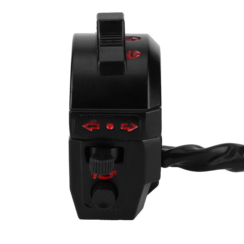 2pcs Motorcycle Left Right Horn Handle Start Switch Assembly Fit for ZJ125 CG125 125cc