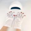 Half-finger Sunscreen Gloves Anti -UV UV-protective Gloves Durable Nail Painting Gloves  Nail Tools
