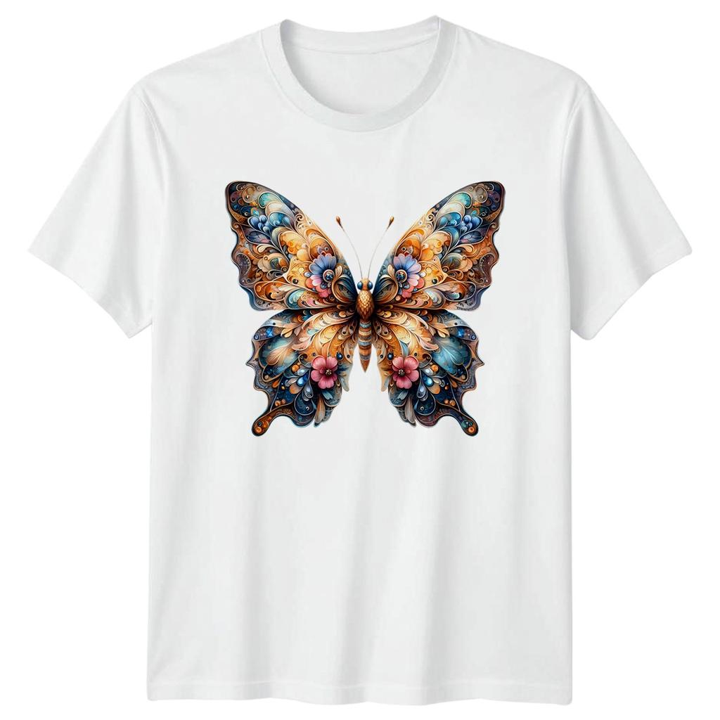 Butterfly OrnaUnisextal Animals Unisex Unisexs Graphic Tee