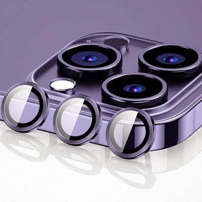 Роскошное защитное стекло для объектива камеры iPhone 16 Pro Max 15 14 Pro 13 12 11 защитное стекло для камеры однотонное защитное стекло для объектива