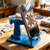 3D Printed Phone Stand Sewing Machine Stand, Vintage Mini Desk Holder for Cell Phone, Smooth Surface Hands-Free Tutorials, Unique Gift Crafters Table