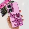 Для Honor 90 / Honor 90 Lite 90 Pro 90 Умный Чехол Роскошный Стильный Мягкий Силиконовый Чехол Красивый Цветок Вишни Fundas Прозрачный Capa