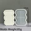 Пузырчатый поднос для хранения Силиконовая форма Сделай сам Смола Гипс Цемент Подарок Форма для литья Круглая Цветок Облако Сердце Форма Подставка Домашний декор
