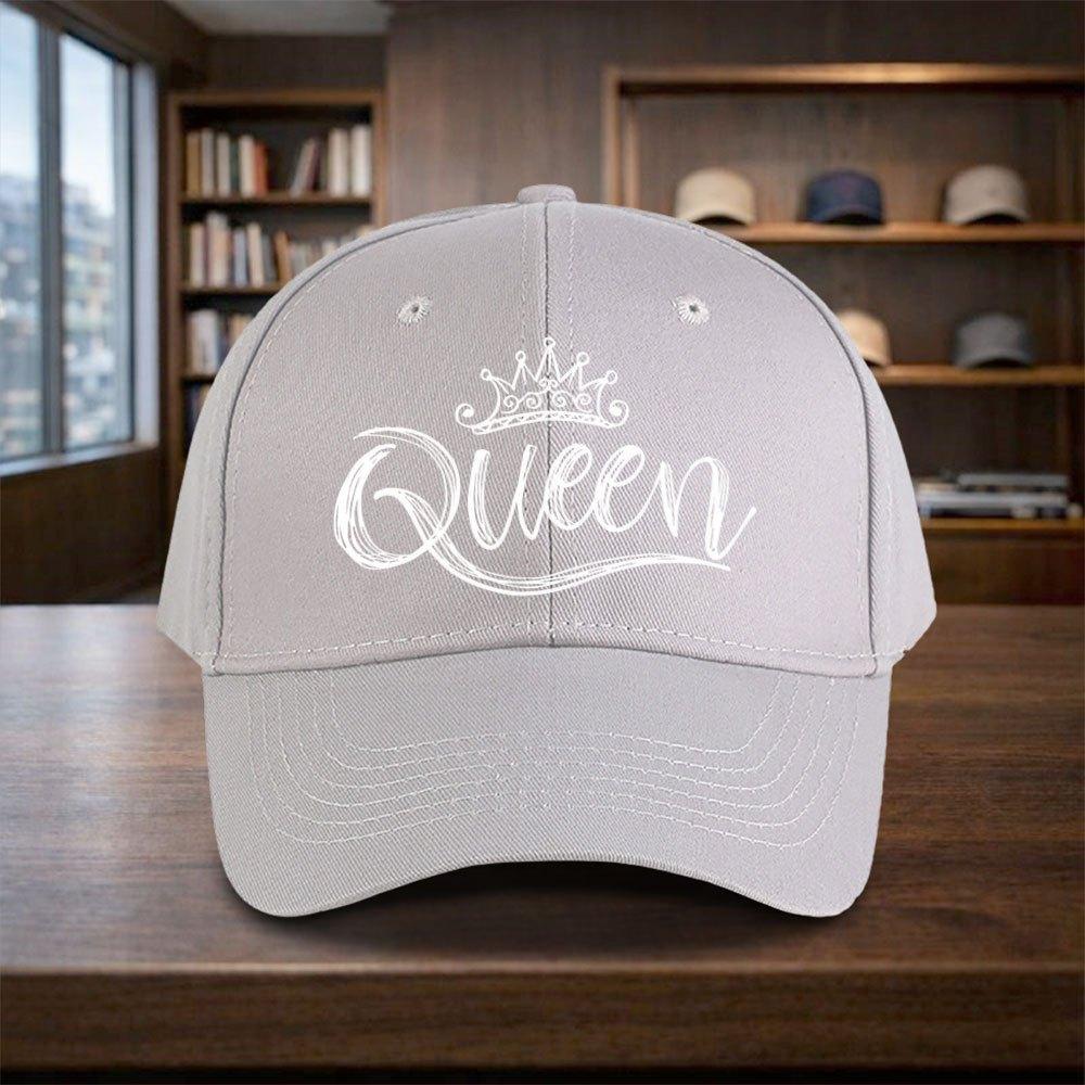 Queen Printed Adjustable Baseball Cap for Vacation Travel Streetwear Duckbill Hat