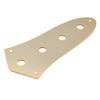 Musiclily Pro Steel JB Jazz Bass Control Plate for Jazz Bass and Electric Basses, Gold