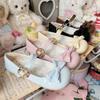 Fragrant Sweet Cute Round Head Doll Soft Girl Versatile Lolita Mary Jane Shoes Flat Medium Low Heel Lo Shoes Women