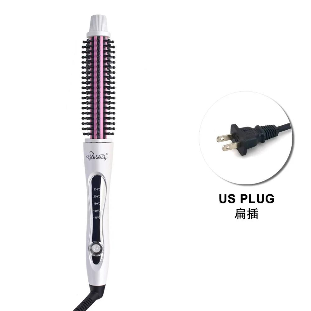 Bestseller Household Electric Curling Comb Dual-purpose Women's Curly Hair Lazy Short Hair Care Fluffy Perm Hair Buckle Inward