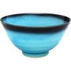 Mino Ware Tokuyama "Turquoise Blue" Rice Bowl Large 11cm Diameter 6cm Height Japanese Tableware