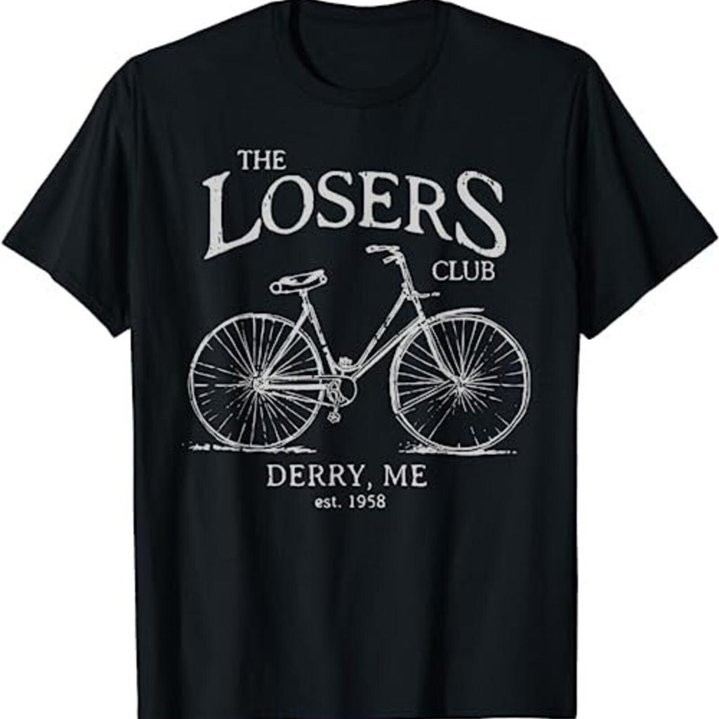The Losers Club Horror Scary Movies Vintage Bike Halloween T-Shirt, Sweatshirt,