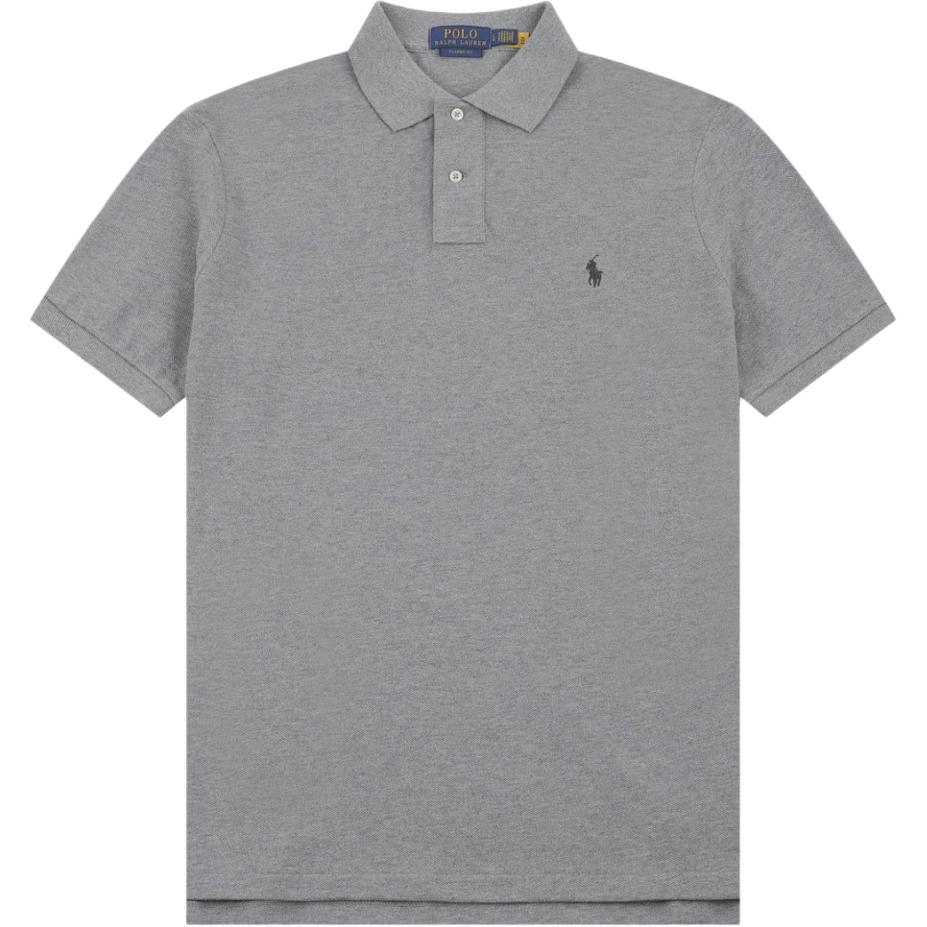 Polo Ralph Lauren SS26 Хлопковая футболка-поло с коротким рукавом и вышивкой логотипа Small Pony Стандартный крой Мужские топы 710534735-390