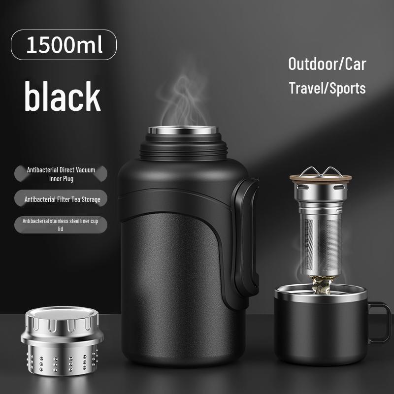 316 Stainless Steel Large Capacity Insulated Thermos Flask for Outdoor, Sports, and Household Use