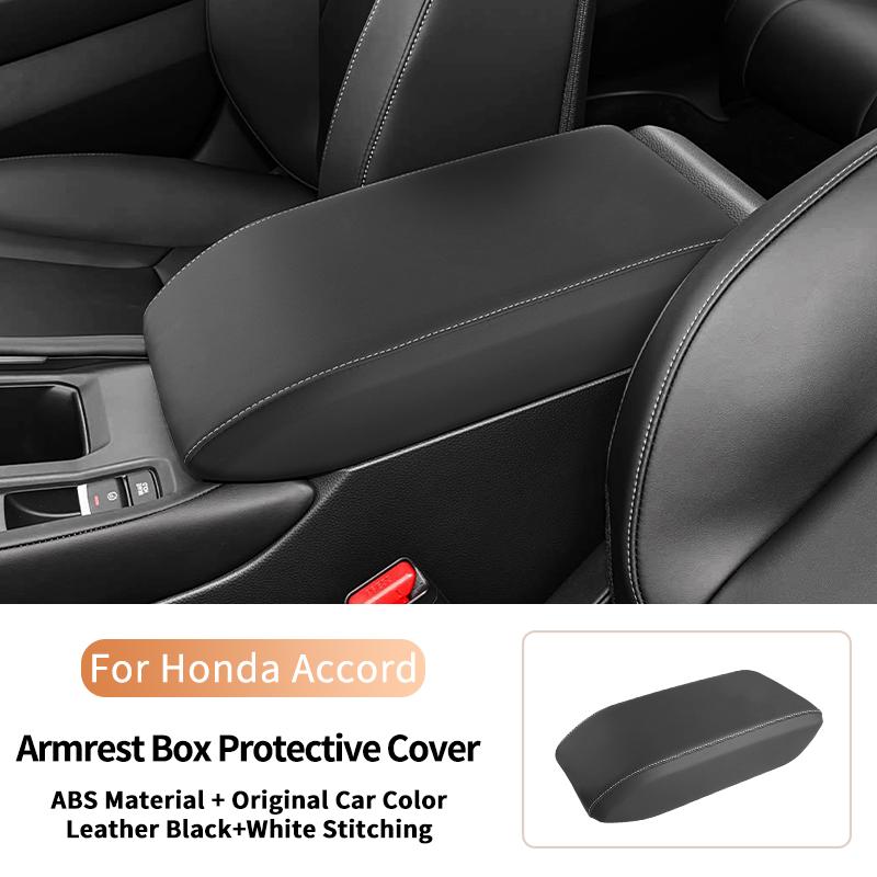 For Honda Accord (–2025) Car Center Console Armrest Box Pad ABS Armrest Protective Cover Auto Interior Tuning Accessories