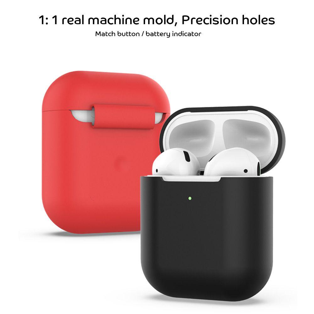 Silicone cover Wireless Charging Box Protective Silicone Cases Earphone Cover Earphone Case