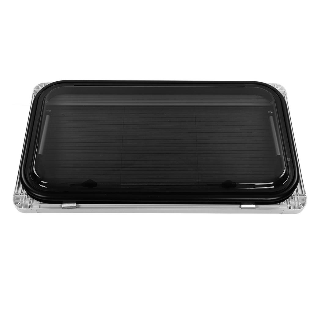 Окно для автофургона 900x500 мм, двухслойное, устойчивое к ультрафиолетовому излучению, с углом открывания 75 градусов, внешнее выходное окно с