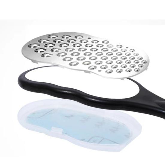 Yousheng Foot Calluses Remover Pedicure Surface Tool Remove Dead Skin Hard Skin Wet And Dry Feet Stainless Steel File Foot Care Tool