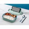 Food Storage Container Dinnerware Stainless Steel Lunch Box Portable Bento Box Food Storage Student