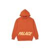 FW22 Pal Pocket Slub Hooded Sweatshirt Men Hoodies Rust Orange P23C3130