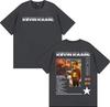Rapper Kevin Kaarl Ultra Sodade Tour Cover T Shirt Men Women Harajuku Vintage High Street Tshirts pure Cotton Pop music Tshirt