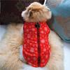 Warm Dog Clothes Windproof Dog Vest Coat With Traction Buckle Padded Puppy Jacket Christmas Dog Costume Ropa Para Perro XS-XL