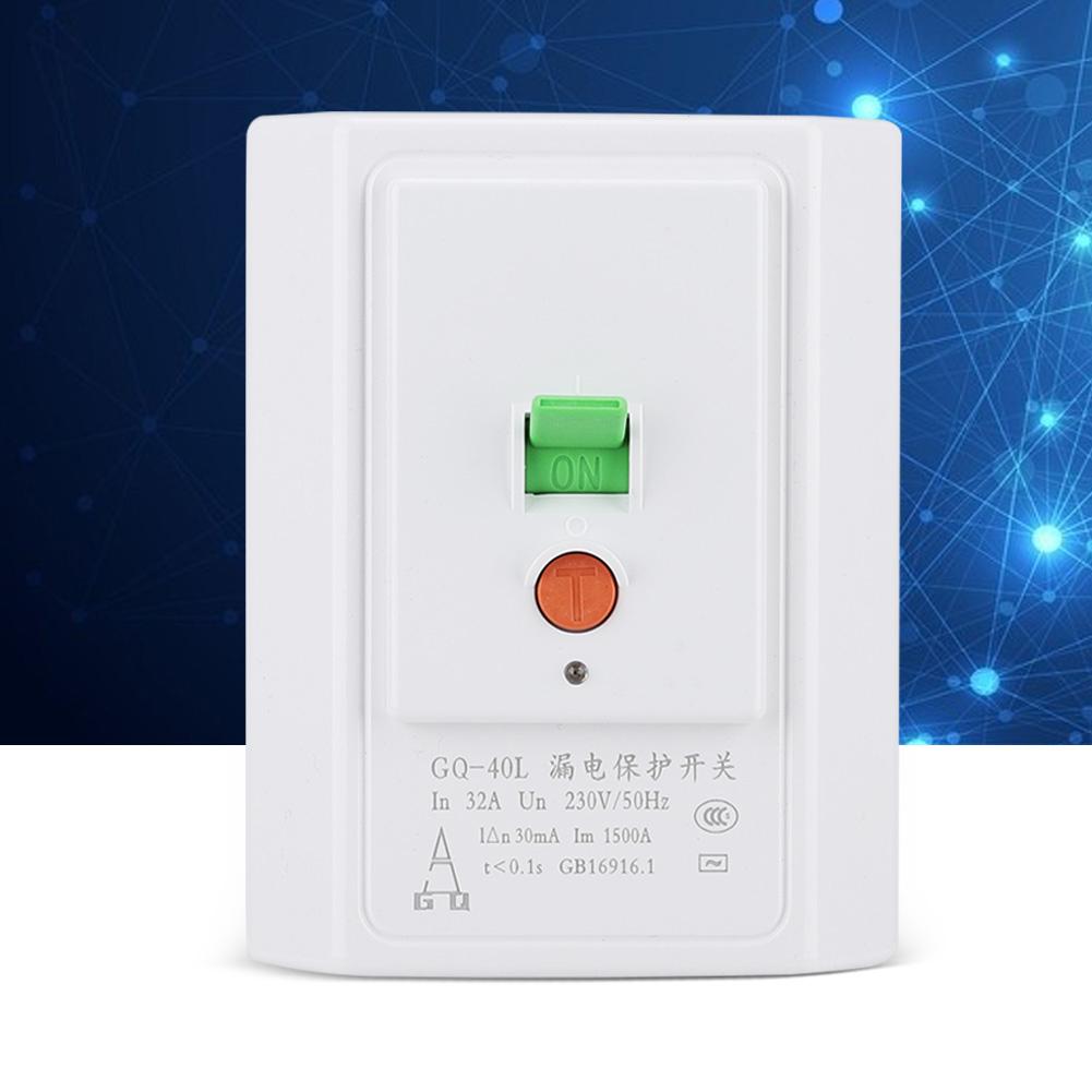 Air conditioning Leakage Protection Switch 32A 230V Air Conditioner Accessaries
