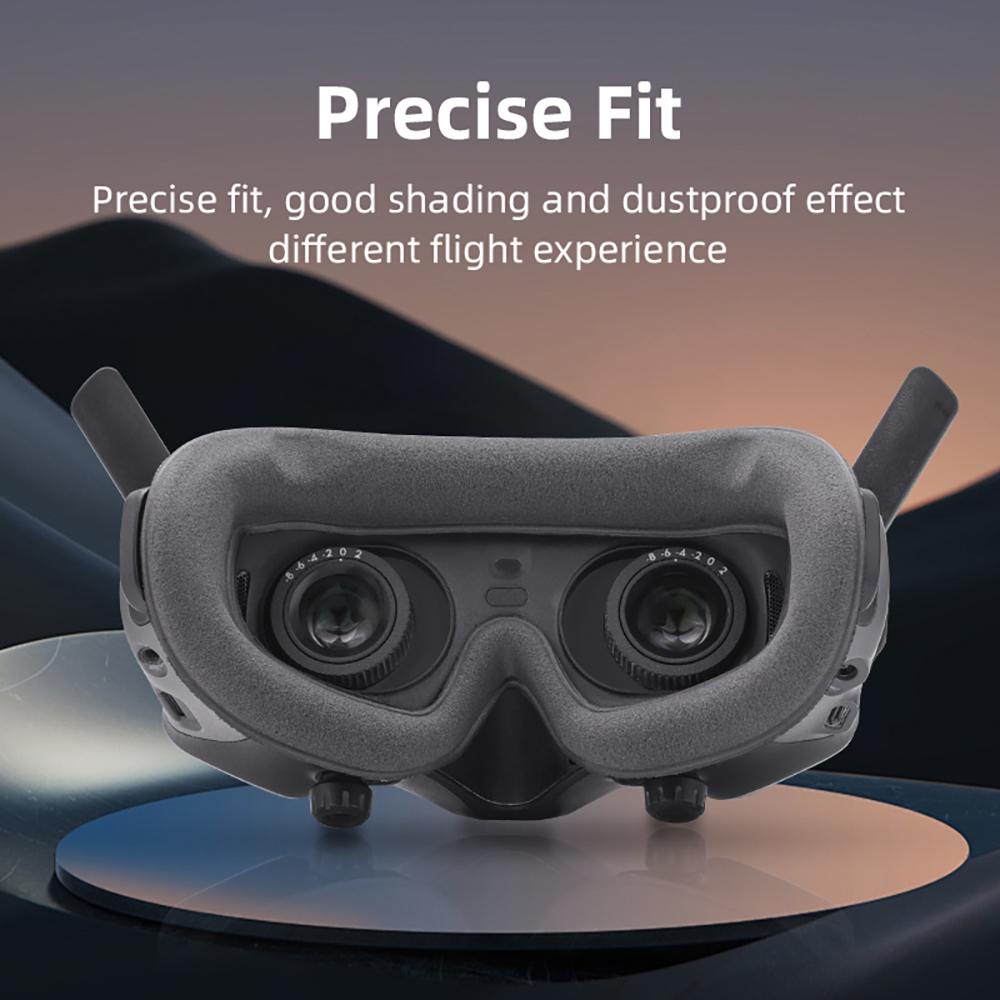 BRDRC Soft Foam Sponge Padding Faceplate Pad Light Leakage Prevention for FPV DJI Avata Goggles 2