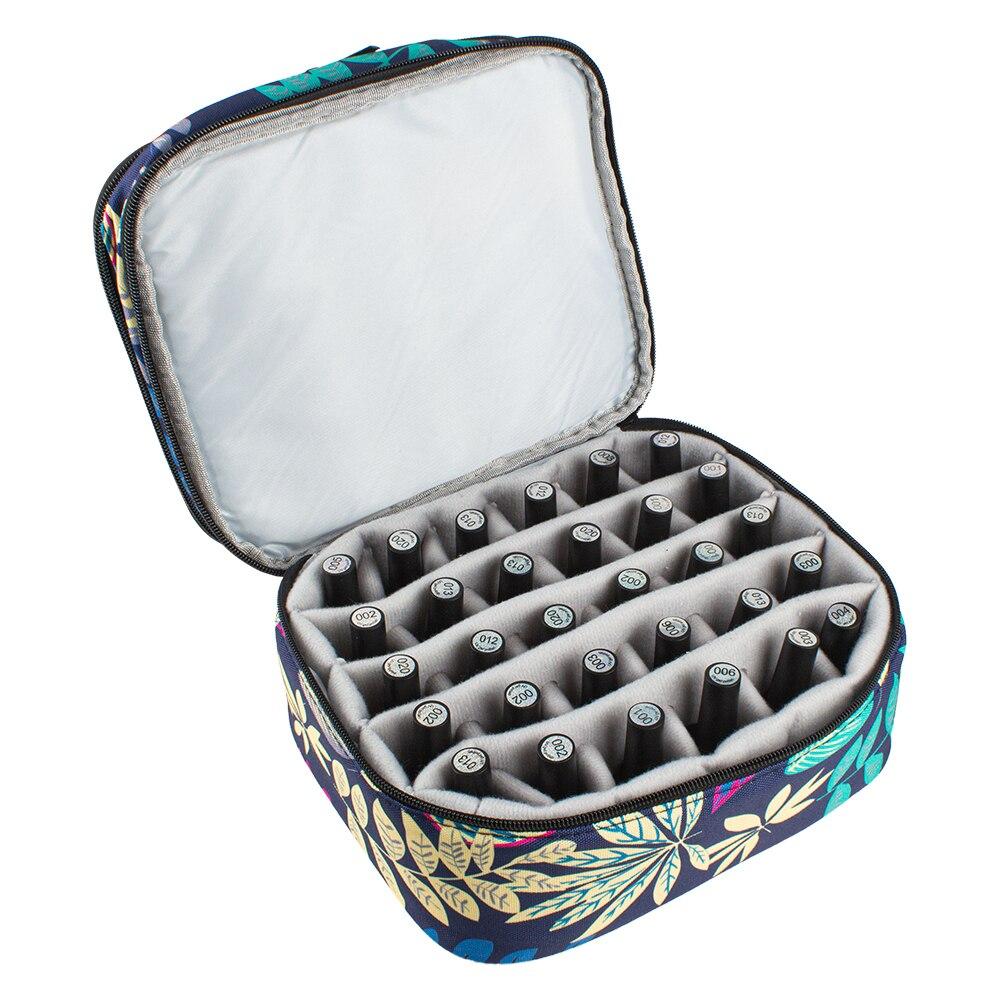 30 сеток, сумка для хранения лака для ногтей, косметическое эфирное масло, парфюмерная сумка, двухслойный портативный органайзер для губной помады, коробка-держатель