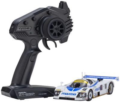 Kyosho RWD Readyset Mazda 787B LM 1991 Электрическая радиоуправляемая 32361MA Mini-Z MR-04 №18