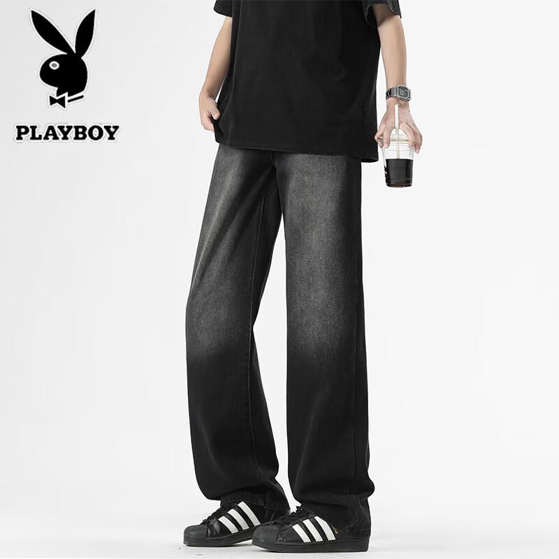 PLAYBOY Мужские джинсы прямого кроя в американском стиле, свободные